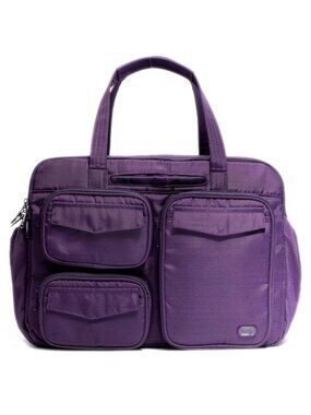 Lug Puddle Jumper Duffel Bag Brushed Concord Purple